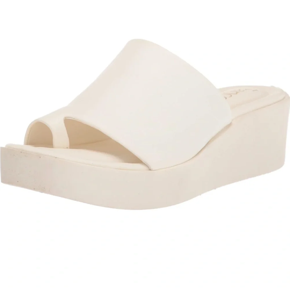 Franco Sarto Cessa Wedge Sandals Size 9.5